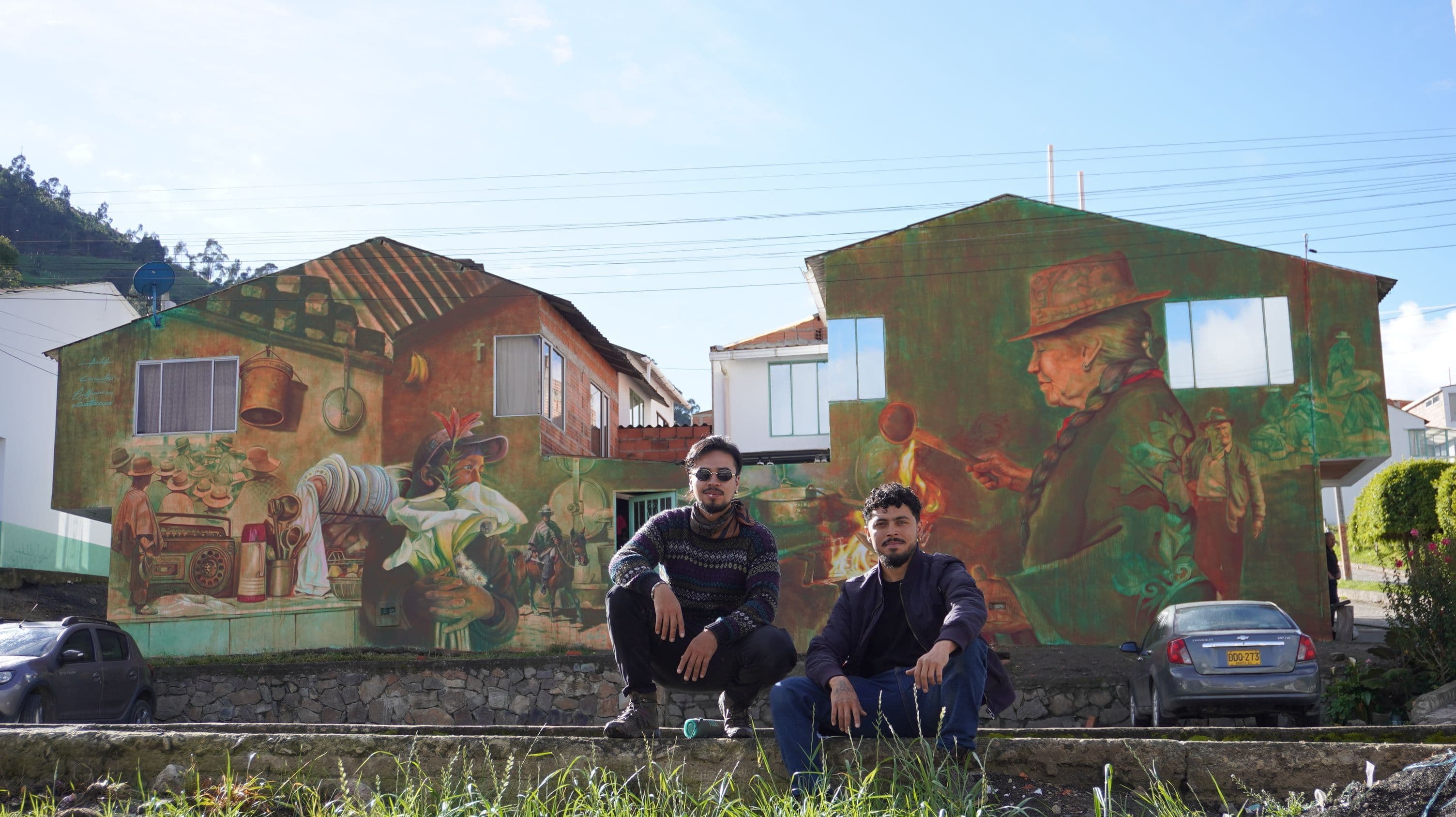 Mural con Colectivo Cuarto Oscuro